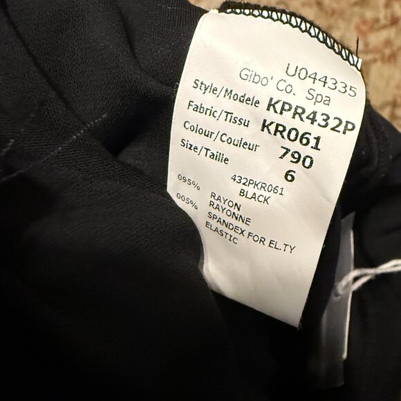 Michael Kors Black Halter Plunging neck Cocktail Dress  Fall 2008 Italy Sz 6 NWT - Picture 15 of 16